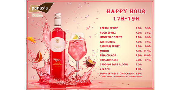 Happy Hour at Panasia Cap3000!